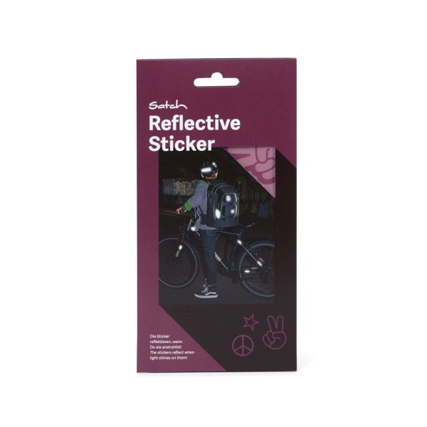 Satch Reflective Sticker Purple
