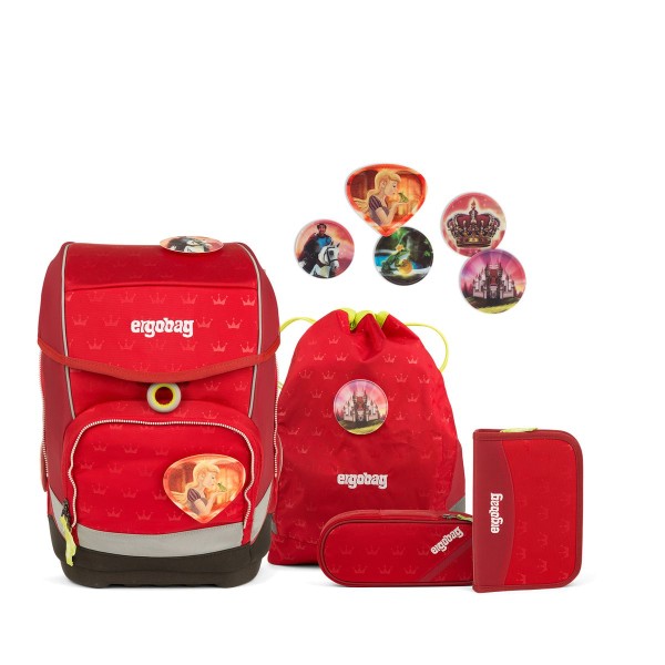 Ergobag Cubo Küss den Bär Schulranzen Set 5tlg.