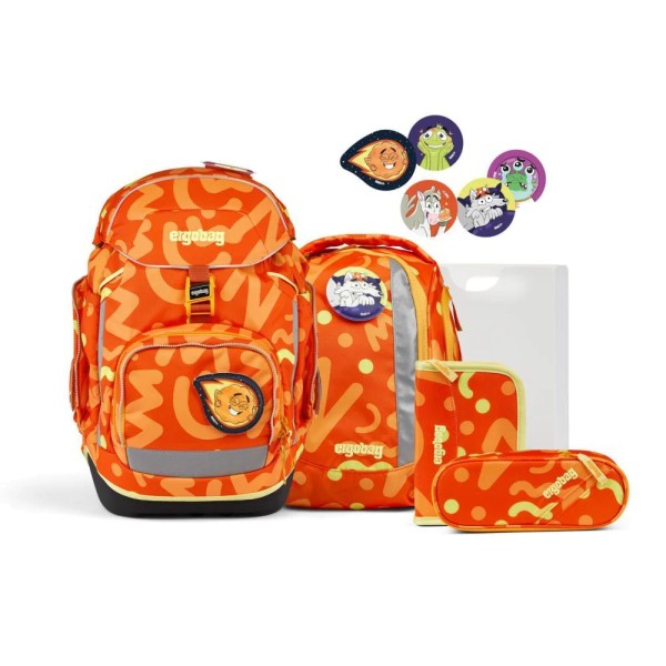 Ergobag Pack WunBärvoll Comic Adventure Edition Schulrucksack Set 6tlg.
